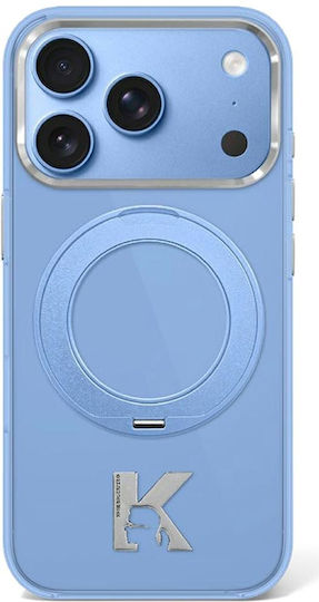 Karl Lagerfeld Iml Ring Stand 360 Kameo Metal Magsafe iPhone 18 Pro Max 17 Pro Max Blue