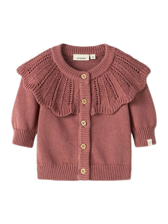 Kinder-Strickjacke Gestrickte Withered Rose
