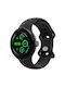 Spigen Parallax Amp10192 Google Pixel Watch 5 Watch 4 Watch 3 45mm Matt Schwarz