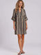 Pink Label Damenkaftan Für Strand Pink