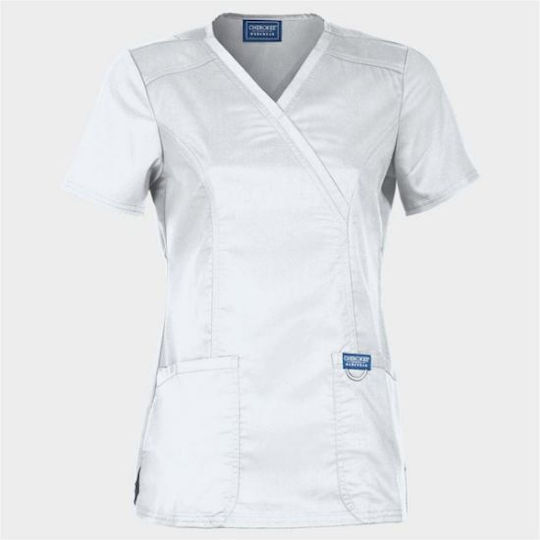 Cherokee Weibliche Medizinische Bluse Weiß