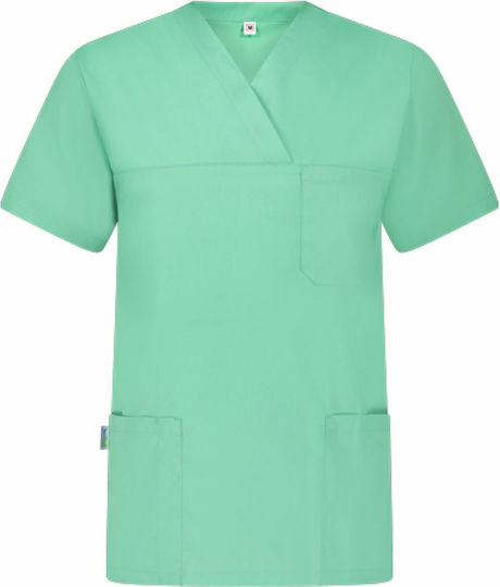 bwell Unisex Medizinische Bluse Flieder
