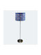Blue Birds Floor Lamp with Lamp Bulb Base for E27 Blue