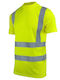 T-shirt High Visibility Fluorescent Reflective Stripes XL Size XL