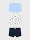 Mayoral Kids Set with Boxers Light Blue