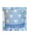 Shell Dimensions Blue Pendant Ceiling Light with E27 Socket 35x25cm