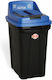 Planet Planet Kunststoff Recyclingbehälter 006765-Blau 50l Blau