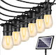 Rixme Hanging Solar Garland Light with Photocell