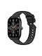 Curea din silicon Neagră Amazfit GTS 4