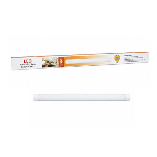 LED Linear Ceiling Light 100W Cold White 121cm
