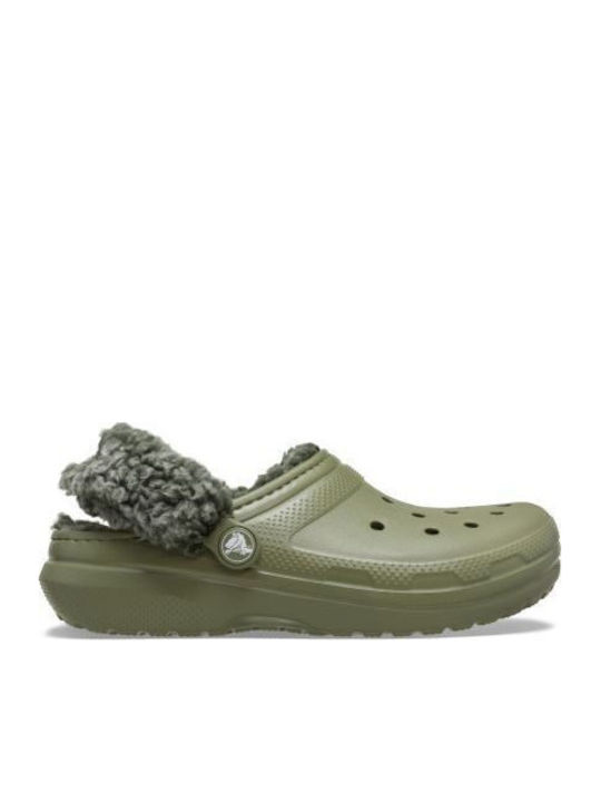Crocs Classic Classic Kinderhausschuhe Khaki