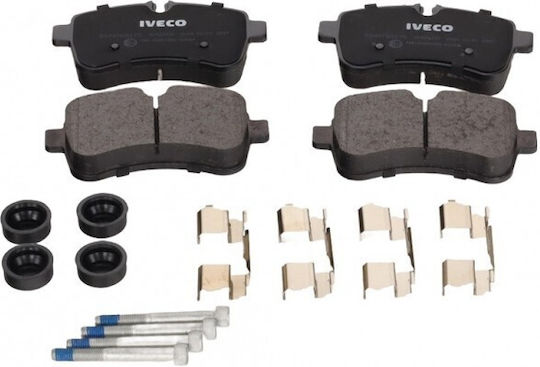 Τακάκια Φρένων Iveco Daily 06 Πίσω Χωρίς Αισθητήρα 35c14 C16 C18 5949768175