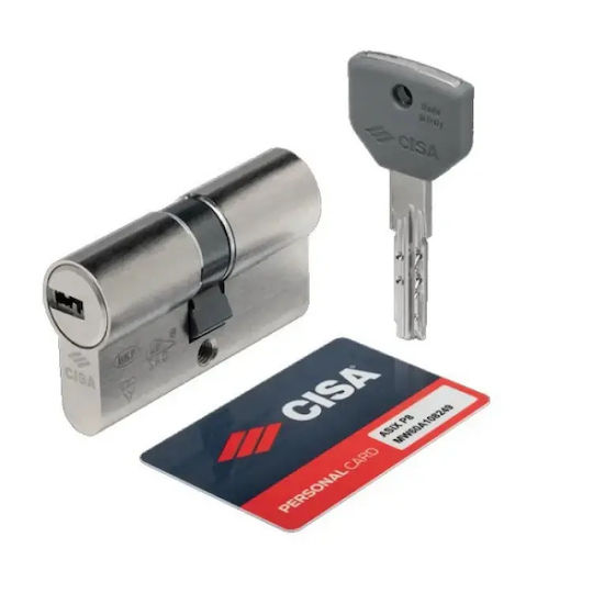 Cisa Сигурностен Цилиндър За Ключалка Asix P8 80mm (30-50) Златист