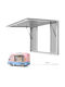Vevor Food Truck Service Window 1220x915 Mm Aluminum Alloy 4 Sliding Screen Windows Fcbwck4836nc2qrqf001v0