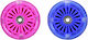 3k Beleuchtete Rollen Kugellager 100mm Rosa 002.61216 R 100