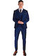 Men's Suit with Vest Navy