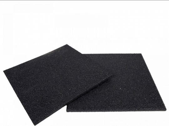 Podea Echipament de Gimnastică Neagră 100x100x3cm 1buc