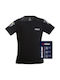 Tricou Quick Dry Broderie Zeus Negru L