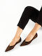 Sante Wildleder Damen Ballerinas Spitz zulaufend Khaki