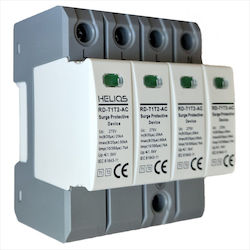 Helios Blitzschutz Für Schaltschränke Tetra-Pole Maximaler Entladestrom 7kA Helios Blitzschutz Für Schaltschränke Tetra-Pole Maximaler Entladestrom 7kA