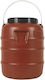 VIOKON Plastic Barrel Container 8lt 74303