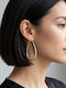 Sk3578 Earrings Hoops Teardrop Shape