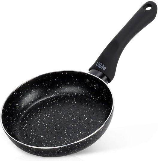 KönigHOFFER Aluminium Pfanne mit Stein Innenbeschichtung 16cm