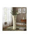 Floor Decorative Vase Stone Grey Y58cm