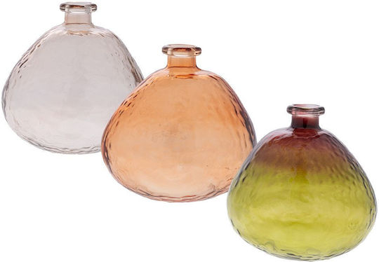Iliadis Decorative Glass Vase 12xH12cm (Various Colors)