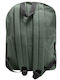 XMASfest School Backpack Green 32 x 14 x 42cm