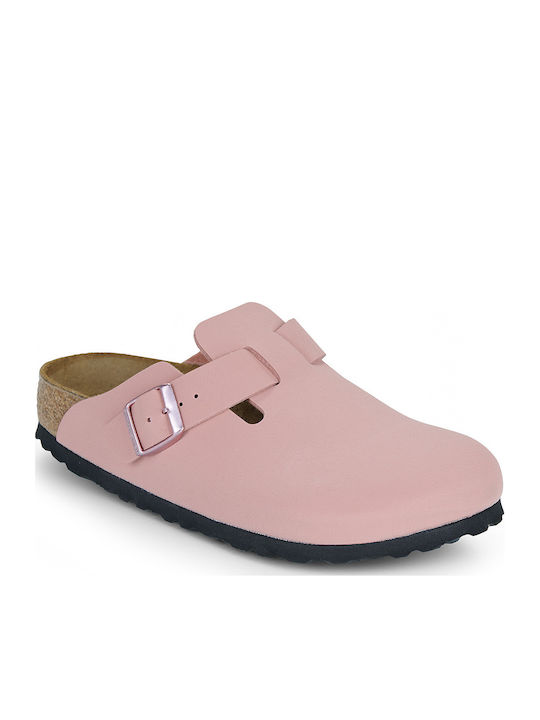 Birkenstock Boston Παντόφλες Ροζ / Ροζ