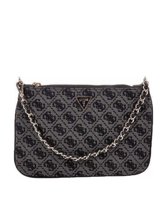 Guess Flat Pouch Γυναικεία Τσάντα Χειρός Γκρι