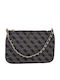 Flat Pouch Women's Grey Envelope