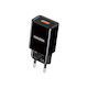 Kakusiga Încărcător Fără Cablu cu Port USB-A Negru (KSC-1643)