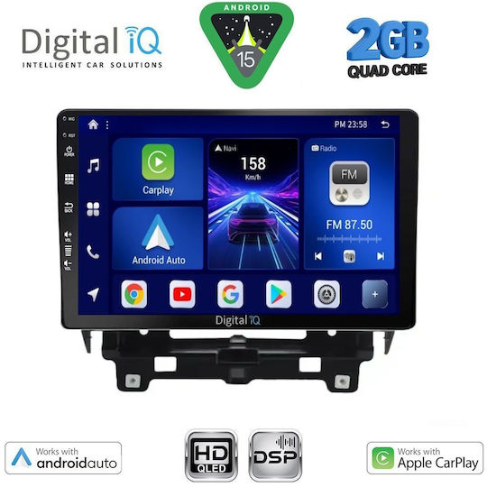 Digital Iq Bxc 3560_cpaa 10 инчов мултимедиен таблет Renault Trafic – Nissan Primastar модел 2021+