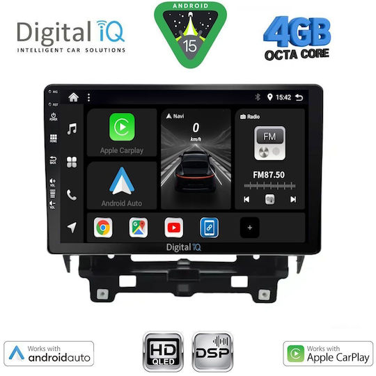 Digital Iq Bxf 16560_cpaa 10 инчов мултимедиен таблет Renault Trafic – Nissan Primastar Модел 2021+