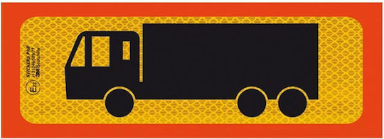 3M Reflektor Selbstklebendes 'Dreiseiten-LKW' 50x20cm 3μ 003221-212