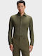 Short Sleeve Shirt in Narrow Fit Olive