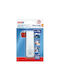Tesa Powerstrips Hook XL Rectangular Bathroom Hook Single with Sticker White