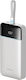 Cuktech Power Bank 25000mAh 120W mit USB-A Ausgangsanschlüsse und USB-C Ausgangsanschlüsse Weiß