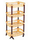 Viosarp Kitchen Rack 4 Tiers 29x39x73cm