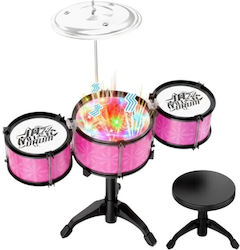 Σετ Μουσικών Οργάνων Drums για 3+ Ετών