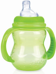 Nuby Baby- und Kleinkindbecher aus Kunststoff Grün 240ml Nuby Baby- und Kleinkindbecher aus Kunststoff Grün 240ml