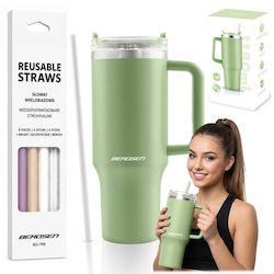 Berdsen Thermos Bottle 1.18L Green Berdsen Thermos Bottle 1.18L Green