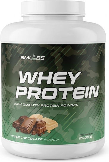 Smlabs Whey Protein Πρωτεΐνη Ορού Γάλακτος με Γεύση Triple Chocolate 2kg