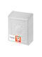 3D Wall Panels From PVC White 60.5x60.5cm 12 Pieces