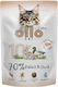 Ollo No.10 Nasses Katzenfutter mit Kaninchen und Ente ohne Getreide 85g