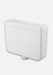 CR Smart Rezervor de Apă Montat pe Perete din Plastic Rectangular de Presiune Scăzută Alb