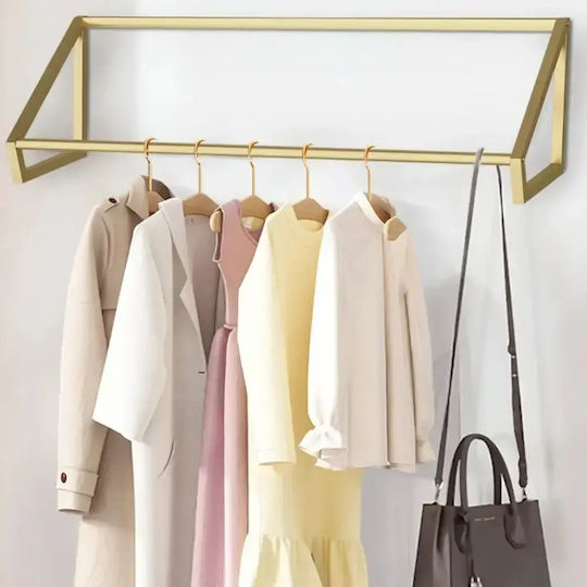 Wall Hanger Gold 100x30x30cm