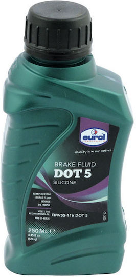 Eurol Bremsflüssigkeit Harley Davidson Dot 5 Silicone 250cc Flasche